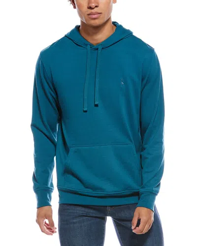 Tailorbyrd Fleece Hoodie In Blue