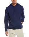 Tailorbyrd Fleece Hoodie In Blue