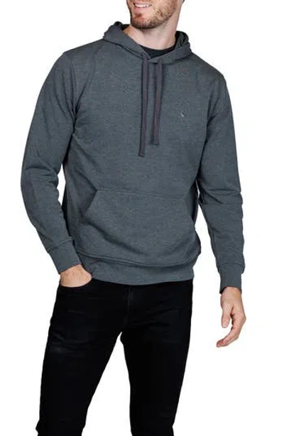 Tailorbyrd Fleece Hoodie In Gray