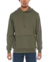 Tailorbyrd Fleece Hoodie In Green