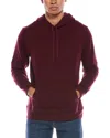 Tailorbyrd Cozy Knit Hoodie In Purple