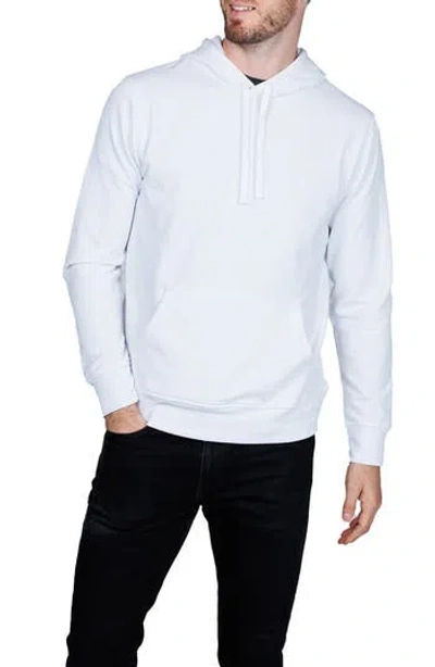 Tailorbyrd Fleece Hoodie In White
