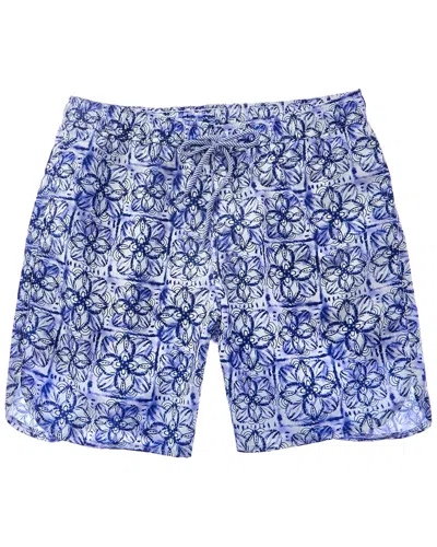 Tailorbyrd Floral Medallion Swim Short