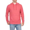 Tailorbyrd French Rib Hoodie In Burnt Orange