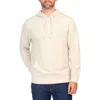 Tailorbyrd French Rib Hoodie In Oatmeal Heather
