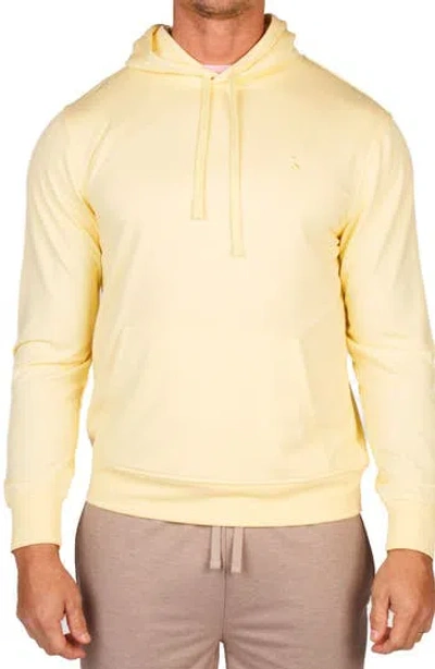 Tailorbyrd French Terry Hoodie In Yellow