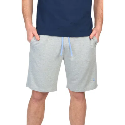 Tailorbyrd French Terry Lounge Shorts In Grey Heather