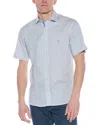 Tailorbyrd Geo Poplin Stretch Shirt