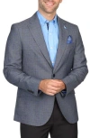 Tailorbyrd Glen Plaid Sport Coat In Charcoal