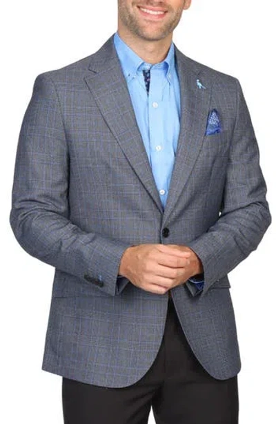 Tailorbyrd Glen Plaid Sport Coat In Charcoal