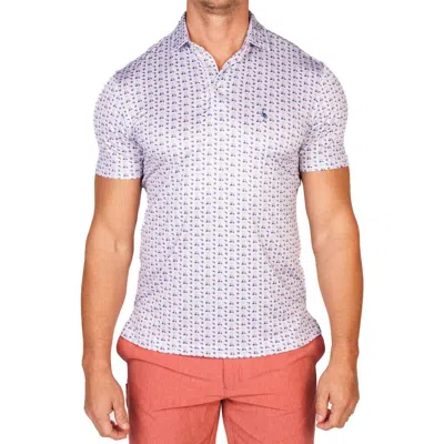 Tailorbyrd Golf Carts Performance Golf Polo In Purple