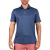 Tailorbyrd Golf Carts Performance Polo In Blue