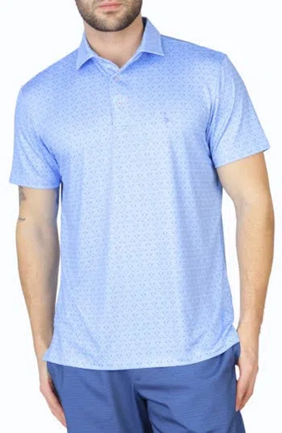 Tailorbyrd Golf Clubs Performance Polo In Blue