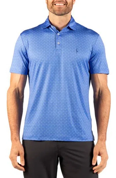 Tailorbyrd Golf Clubs Performance Polo In Sapphire Blue