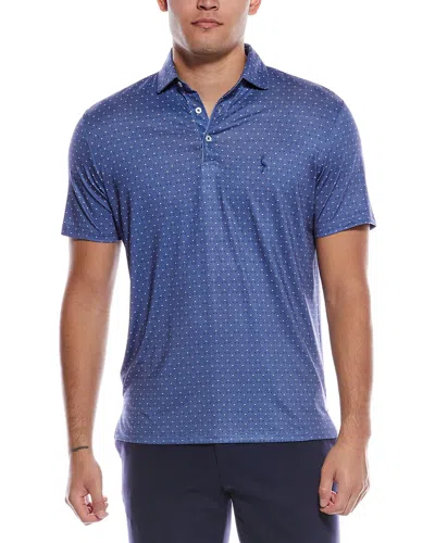 Tailorbyrd Golf Clubs Performance Polo Shirt In Blue