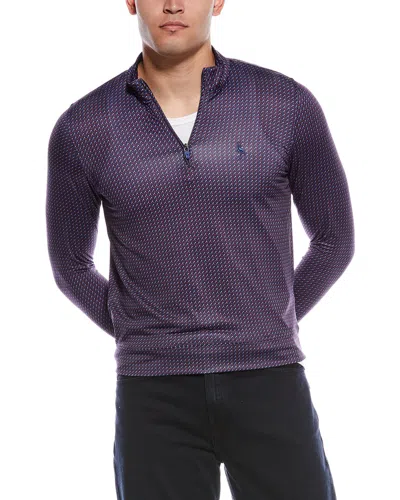 Tailorbyrd Golf Tees Performance 1/4-zip Pullover In Purple