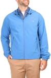 Tailorbyrd Hooded Performance Jacket In Blue