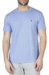 Tailorbyrd Jersey Crewneck T-shirt In Blue Byrd
