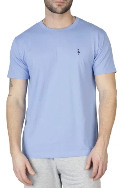 Tailorbyrd Jersey Crewneck T-shirt In Blue