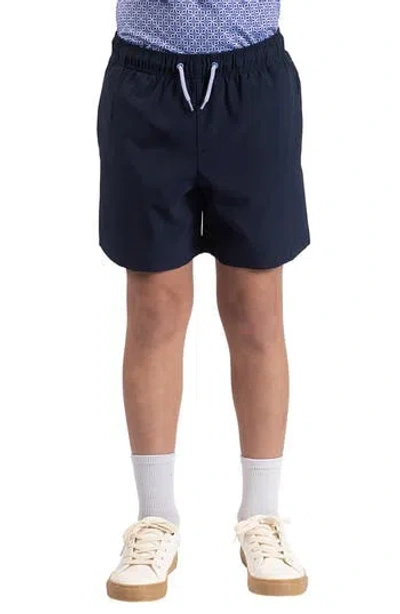 Tailorbyrd Kids' Drawstring Shorts In Blue