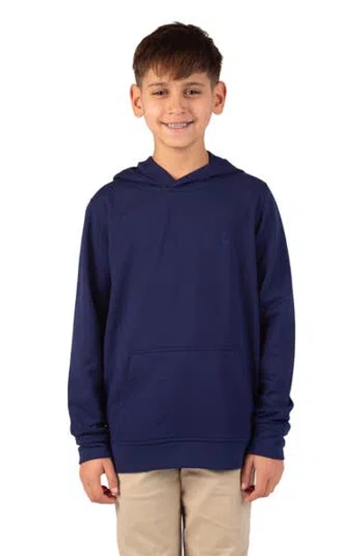 Tailorbyrd Kids' Fleece Hoodie In Blue