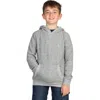 Tailorbyrd Kids' Heathered Hoodie In Grey Heather
