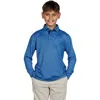 Tailorbyrd Kids' Modal Blend Polo In Animal Print