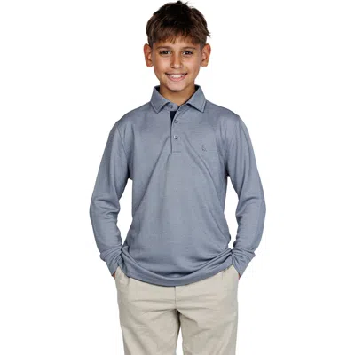 Tailorbyrd Kids' Modal Blend Polo In Animal Print