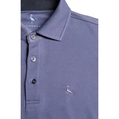 Tailorbyrd Kids' Modal Blend Polo In Blue