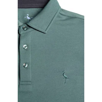 Tailorbyrd Kids' Modal Blend Polo In Blue
