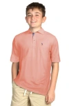 Tailorbyrd Kids' Perforated Mesh Polo