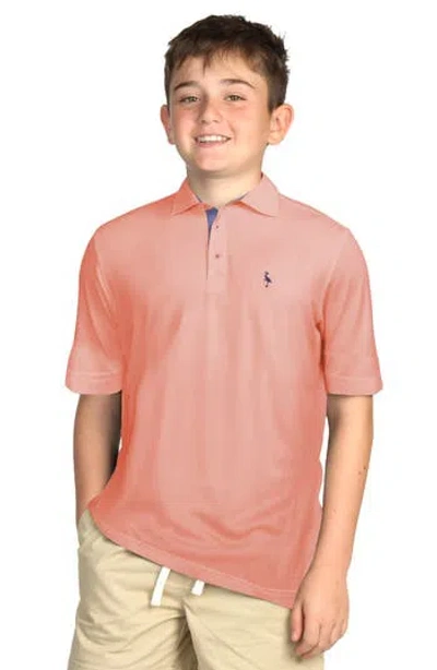 Tailorbyrd Kids' Perforated Mesh Polo