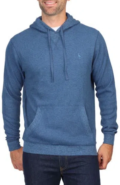 Tailorbyrd Knit Hoodie In Blue