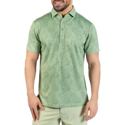 Tailorbyrd Knit Polo In Green