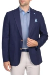Tailorbyrd Linen-blend Sport Coat In Navy
