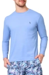 Tailorbyrd Long Sleeve Rashguard In Peri Blue