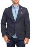 Tailorbyrd Lux Cashmere Touch Sport Coat In Black