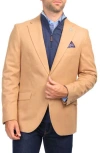Tailorbyrd Lux Cashmere Touch Sport Coat In Camel