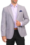 Tailorbyrd Lux Cashmere Touch Sport Coat In Grey