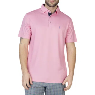 Tailorbyrd Luxe Modal Blend Polo In Pink