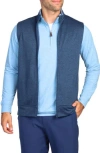 Tailorbyrd Luxe Performance Performance Vest In Indigo Blue