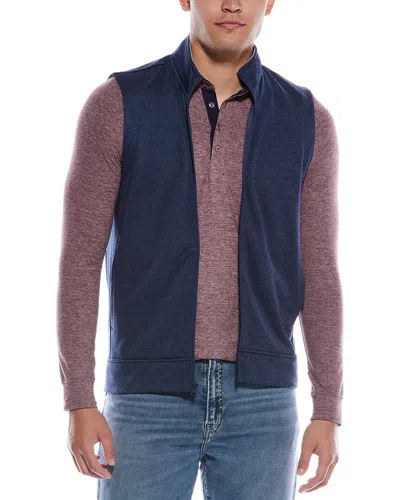 Tailorbyrd Luxe Performance Vest In Blue