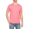 Tailorbyrd Mélange Crewneck T-shirt In Coral Reef