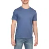 Tailorbyrd Mélange Crewneck T-shirt In Denim Blue Heather