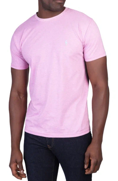 Tailorbyrd Mélange Performance T-shirt In Pink