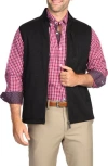 Tailorbyrd Mélange Sweater Vest In Black
