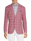 TAILORBYRD MEN'S CHECKED SPORTCOAT