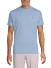 Tailorbyrd Men's Cotton Blend T-shirt In Blue