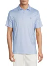 TAILORBYRD MEN'S HOUNDSTOOTH PERFORMANCE POLO
