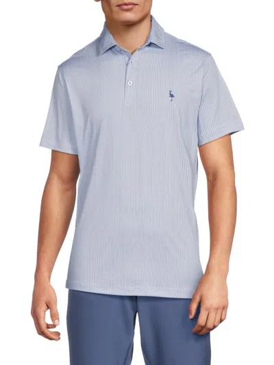 TAILORBYRD TAILORBYRD MEN'S PRINTED POLO SHIRT